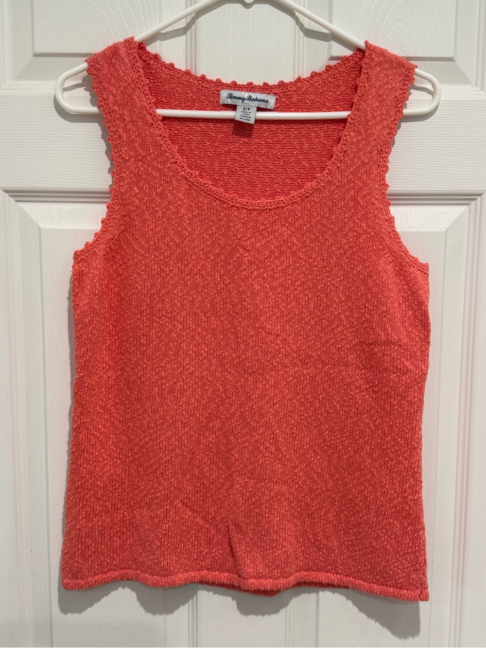 Tommy Bahama Coral Knit Sleeveless Tank